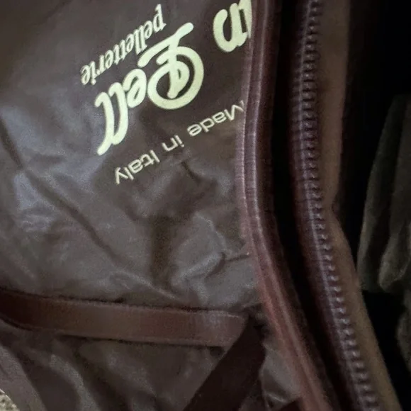 Brown leather purse from Sorrento Italy - Picture 3 of 6